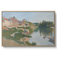 Les Andelys, Côte d'Aval, 1886 - Floater Framed Canvas Print