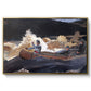Shooting the Rapids, Saguenay River, 1905-1910 - Floater Framed Canvas Print