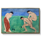 Game of Bowls, 1908 - Floater Framed Canvas Print
