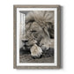 Sleepy Afternoon in Masai Mara - Premium Framed Print - Distressed Barnwood Frame - Ready to Hang