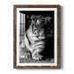 Tiger Repose - Premium Framed Print - Distressed Barnwood Frame - Ready to Hang