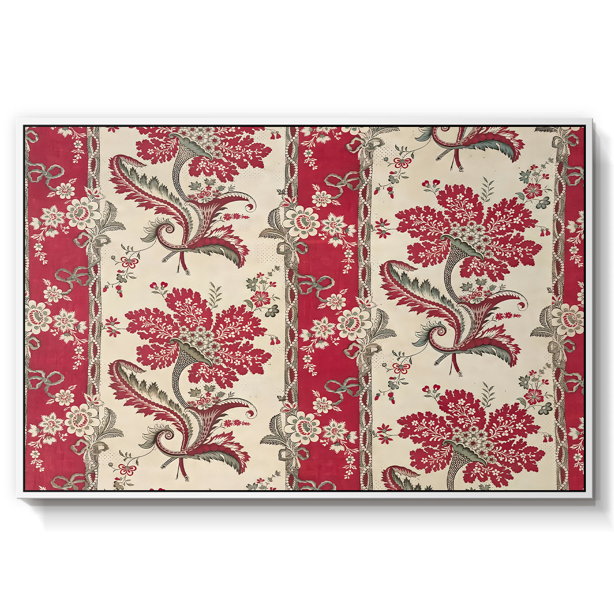 The Flowering Cornucopia (La Corne Fleurie), c. 1789-1850 - Floater Framed Canvas Print