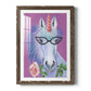 Unicorn III - Barnwood Framed Art Print