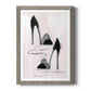 Shoes That Dazzle II - Barnwood Framed Art Print