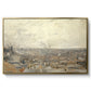 View from Montmartre, 1886 - Floater Framed Canvas Print