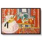 The Lute (Le luth), 1943 - Floater Framed Canvas Print