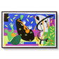 The Sorrows of the King, 1952 - Floater Framed Canvas Print