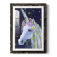 Unicorn IV - Barnwood Framed Art Print