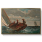 Breezing Up (A Fair Wind), 1873-1876 - Floater Framed Canvas Print