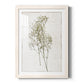 Farmhouse Pressed Flower I - Premium Framed Print - Distressed Barnwood Frame - Ready to Hang