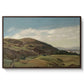 Ekeberg and Oslo Church, 1852 - Floater Framed Canvas Print