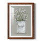 Bouquet of Grace Bucket Together - Barnwood Framed Art Print