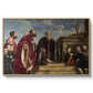 The Vendramin Family Venerating a Relic of the True Cross, c. 1540-1545 - Floater Framed Canvas Print