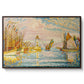 The Lighthouse at Groix, 1925 - Floater Framed Canvas Print