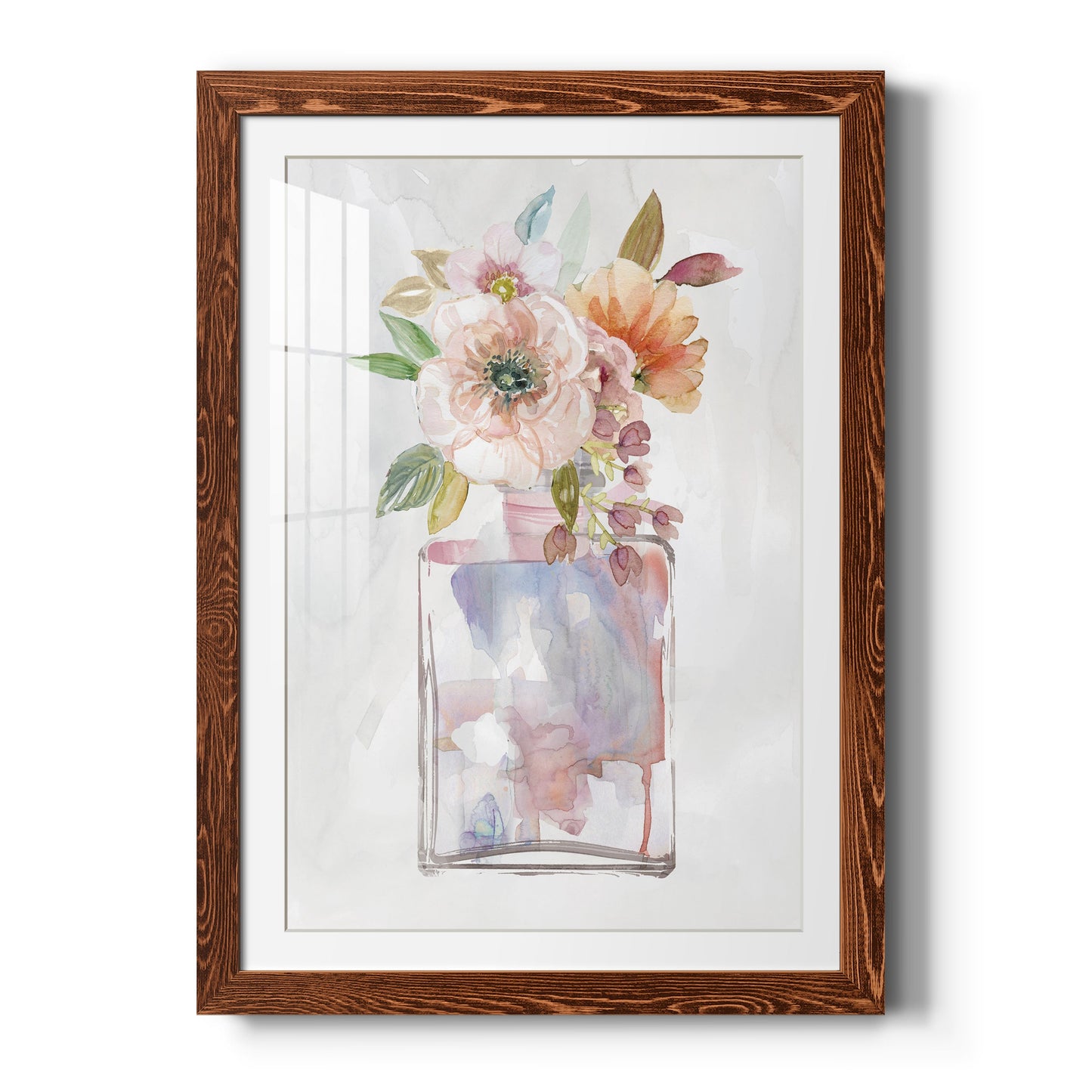 Mini Bouquet II - Premium Framed Print - Distressed Barnwood Frame - Ready to Hang