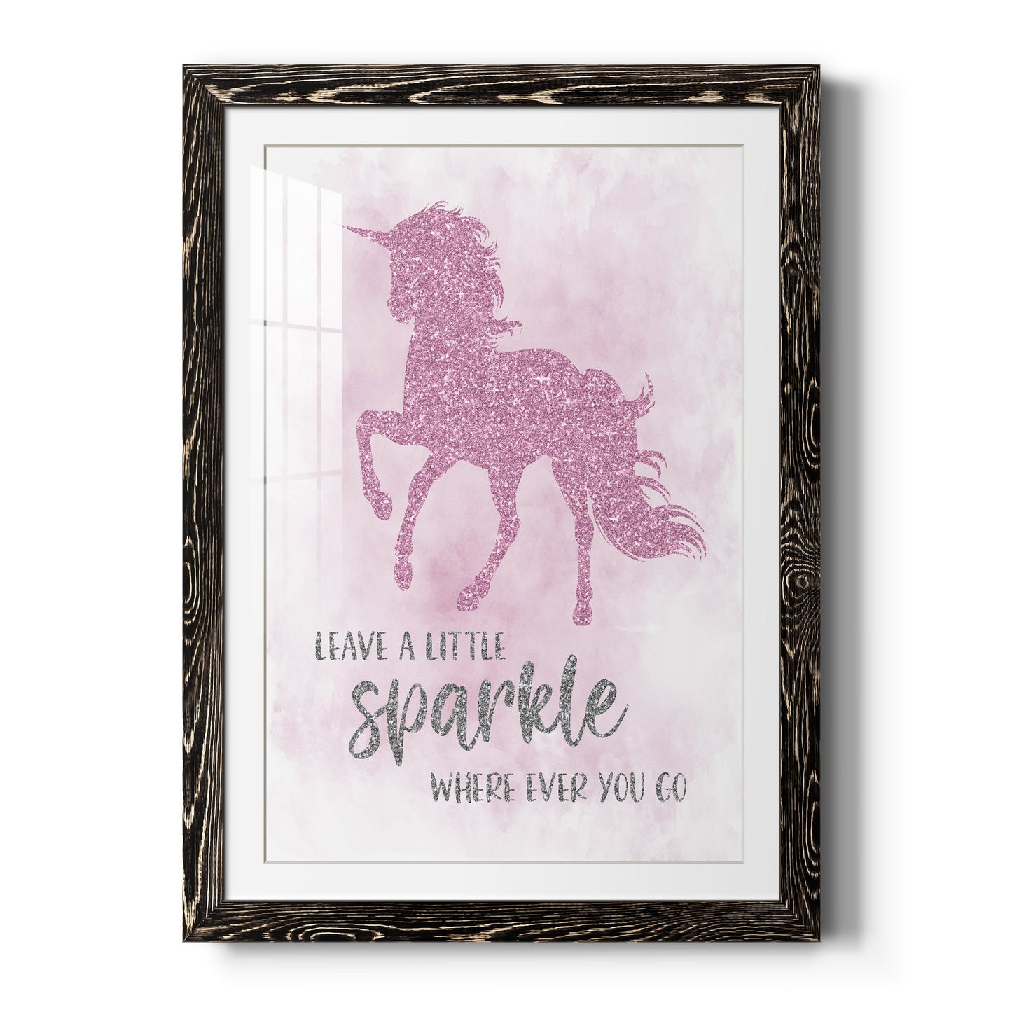 Sparkle - Premium Framed Print - Distressed Barnwood Frame - Ready to Hang