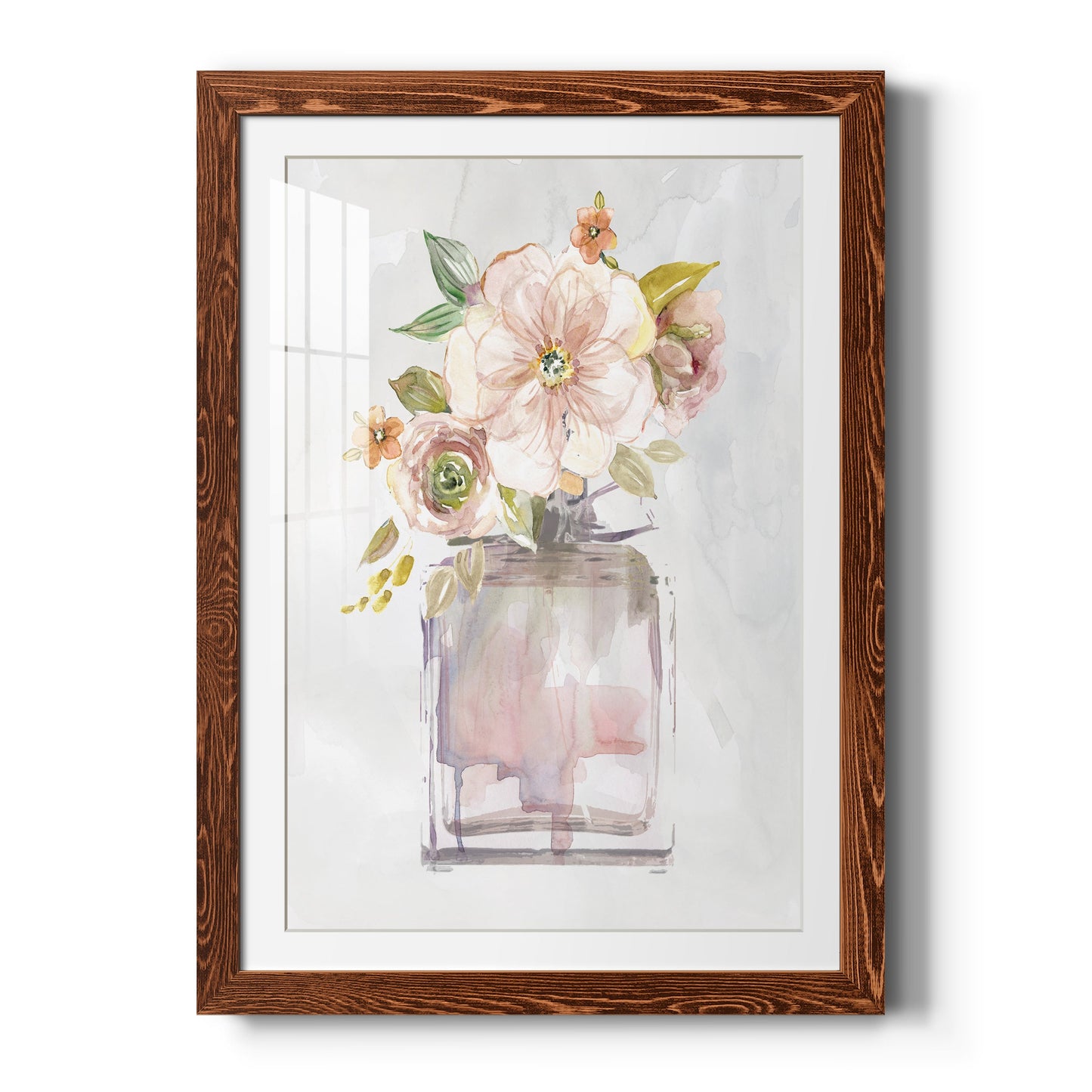 Mini Bouquet I - Premium Framed Print - Distressed Barnwood Frame - Ready to Hang