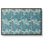 Tulip (Teal), 1875 - Floater Framed Canvas Print