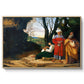 The Three Philosophers, c. 1508-1509 - Floater Framed Canvas Print