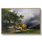 The Harvest Wagon (Der Heuwagen), c. 1850 - Floater Framed Canvas Print