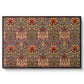 Snakeshead - Red/Cumin, c. 1876 - Floater Framed Canvas Print