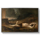 The Dead Abel, 1832 - Floater Framed Canvas Print