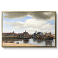 View of Delft, c. 1660-1661 - Floater Framed Canvas Print
