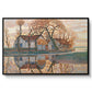 Farm near Duivendrecht, c. 1916 - Floater Framed Canvas Print