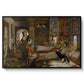 The Harem, 1876 - Floater Framed Canvas Print