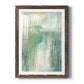 Morning Egret I - Barnwood Framed Art Print