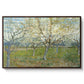 The Pink Orchard, 1888 - Floater Framed Canvas Print