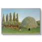 Meadlowland (The Pasture), 1910 - Floater Framed Canvas Print