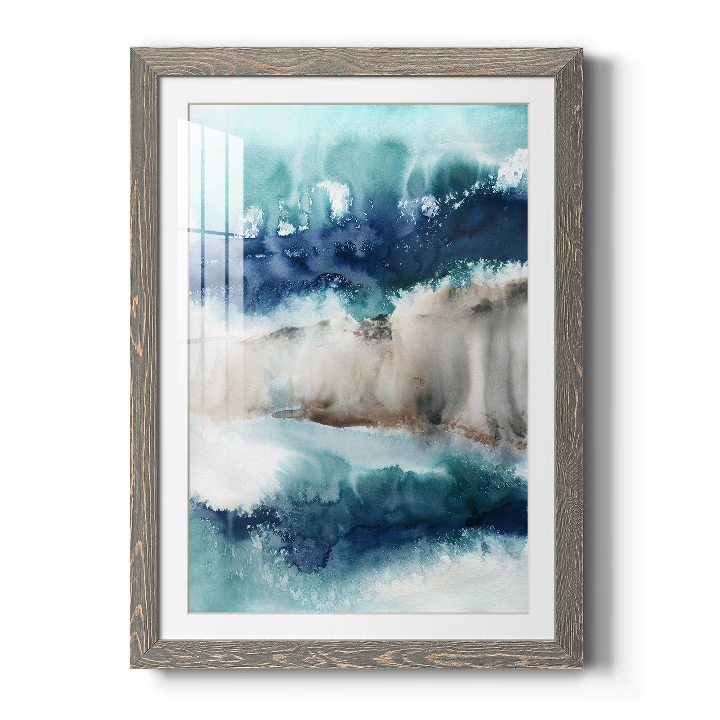Shifting Sands - Barnwood Framed Art Print