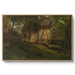 German Farm, 1859 - Floater Framed Canvas Print