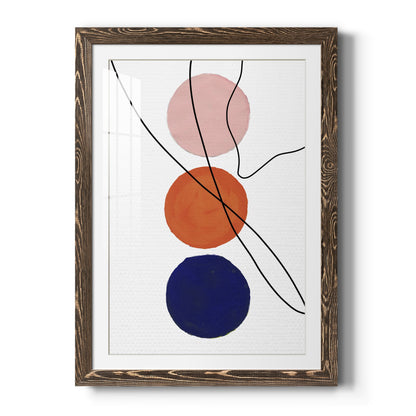 Millenium Geo Abstract - Barnwood Framed Art Print