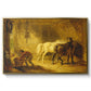 Heath Ewe and Lambs, 1810 - Floater Framed Canvas Print