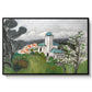 The Blue Villa (La Villa Bleue), c. 1918 - Floater Framed Canvas Print