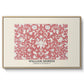 Examples of Chinese Ornament, Pl. XCV (Morris Inspired), 1867 - Floater Framed Canvas Print