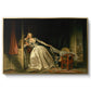 The Stolen Kiss (Le Baiser à la dérobée), c. 1788 - Floater Framed Canvas Print
