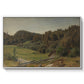 Landscape at Ljan, 1858 - Floater Framed Canvas Print