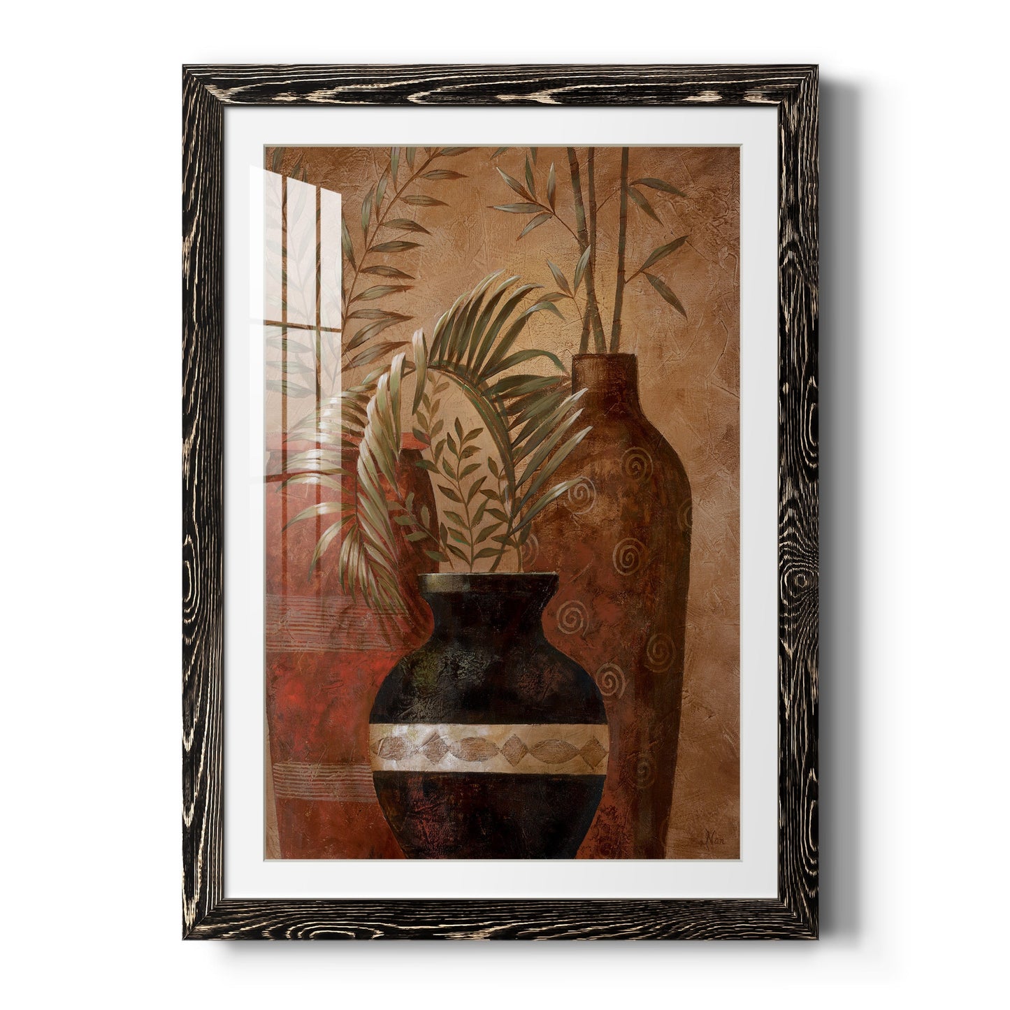 Exotic Vacation II - Barnwood Framed Art Print