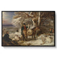 The Day's Sport, 1826 - Floater Framed Canvas Print