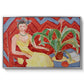 Michaella, 1943 - Floater Framed Canvas Print