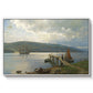 The Jetty at Feste near Moss, 1898 - Floater Framed Canvas Print
