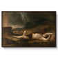The Dead Abel, 1832 - Floater Framed Canvas Print