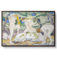 Bathing Women, 1910 - Floater Framed Canvas Print