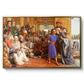 The Finding of the Saviour in the Temple, 1854-1860 - Floater Framed Canvas Print