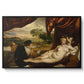 Venus and the Lute Player, c. 1565-1570 - Floater Framed Canvas Print