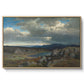 Norwegian Highlands, 1857 - Floater Framed Canvas Print