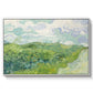 Green Wheat Field, Auvers, 1890 - Floater Framed Canvas Print
